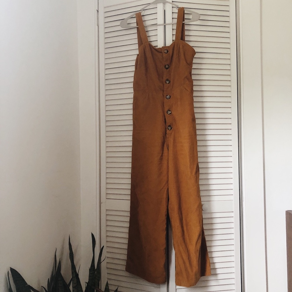 Urban Outfitters  corduroy overall/jumpsuit